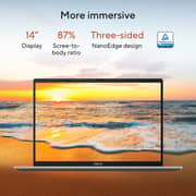 Asus Vivobook 14 (2026) Laptop - AMD Ryzen AI 5-330 / 14inch WUXGA / 512GB SSD / 16GB RAM / Shared AMD Radeon Graphics / Windows 11 Home / English & Arabic Keyboard / Platinum Gold / Middle East version - [M1407KA-LY174W]