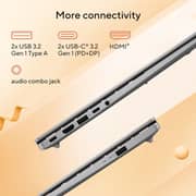 Asus Vivobook 14 (2026) Laptop - AMD Ryzen AI 5-330 / 14inch WUXGA / 512GB SSD / 16GB RAM / Shared AMD Radeon Graphics / Windows 11 Home / English & Arabic Keyboard / Platinum Gold / Middle East version - [M1407KA-LY174W]