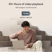 Asus Zenbook A14 (2026) Copilot+ PC - Qualcomm Snapdragon X2 Elite - X2E-88-100 / 14inch WUXGA / 1TB SSD / 16GB RAM / Shared Qualcomm Adreno GPU / Windows 11 Home / English & Arabic Keyboard / Iceland Gray / Middle East Version - [UX3407NA-QD087W]