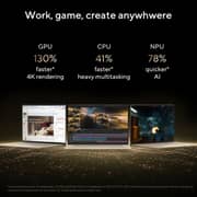Asus Zenbook A14 (2026) Copilot+ PC - Qualcomm Snapdragon X2 Elite - X2E-88-100 / 14inch WUXGA / 1TB SSD / 16GB RAM / Shared Qualcomm Adreno GPU / Windows 11 Home / English & Arabic Keyboard / Iceland Gray / Middle East Version - [UX3407NA-QD087W]