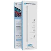 Powerology Neotec Active Stylus Pen White - PGBSTPNWH