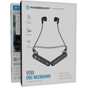 Powerology Voix ENC Wireless In Ear Neckband Black