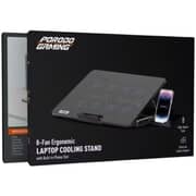 Porodo Gaming Cooling Pad Black - PDXF5CPBK