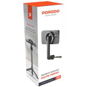 Porodo Magnetic Selfie Tripod With Remote Control Black - PDMGS64BK