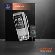 Porodo Multi Functional Jump Starter Grey/Black - PDPBFCH091BKGR