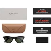 Ray-Ban Meta Skyler Gen 2 Sunglasses Shiny Black - RW4014 601/7152