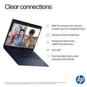 HP OmniBook X Flip 2-in-1 Convertible (2024) Laptop - 2nd Series / Intel Core Ultra 5-226V / 14inch FHD / 512GB SSD / 16GB RAM / Shared Intel Arc 130V Graphics / Windows 11 Home / English Keyboard / Atmospheric Blue / Internationl Version - [14-FM0013DX]