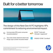 HP OmniBook X Flip 2-in-1 Convertible (2024) Laptop - 2nd Series / Intel Core Ultra 5-226V / 14inch FHD / 512GB SSD / 16GB RAM / Shared Intel Arc 130V Graphics / Windows 11 Home / English Keyboard / Atmospheric Blue / Internationl Version - [14-FM0013DX]