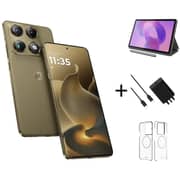 Motorola Signature 5G 512GB 16GB RAM Pantone Martini Olive Smartphone + IdeaPad Tab 5G + 90W Charger + Cover
