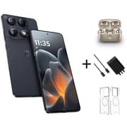 Motorola Signature 5G 512GB 16GB RAM Pantone Carbon Smartphone + Buds Loop + 90W Charger + Cover