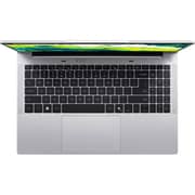 Acer Aspire Lite 15 (2023) Laptop - 13th Gen / Intel Core i7-13620H / 15.6inch FHD / 512GB SSD / 16GB RAM / Shraed Intel UHD Graphics / Windows 11 Home / English & Arabic Keyboard / Light Silver / Middle East Version - [NX.D4CEM.001]