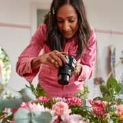 Canon EOS R50 Mirrorless Digital Camera Black With + RF-S 18-45mm F4.5-6.3 IS STM Lens + RF 75-300MM F4-5.6 Lens