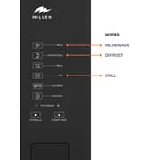 Millen Built-in Microwave Oven 25L Stainless Steel/Black - MBW 255 IX