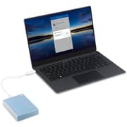 قرص صلب محمول سيجيت ون تاتش بمنفذ USB3.0 سعة 5 تيرابايت لون أزرق فاتح STKZ5000402