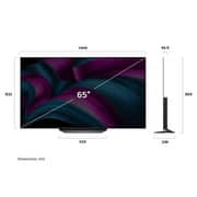 LG 65 Inch OLED evo AI CS5 4K 120Hz Smart TV with AI Magic Remote & AI Picture Pro webOS25 2025 - OLED65CS5VA