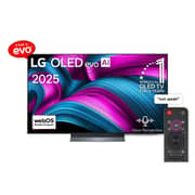 تلفزيون إل جي إيفو CS5 الذكي بشاشة OLED دقة 4K مقاس 55 بوصة يدعم الذكاء الاصطناعي (موديل 2025) OLED55CS5VA-AMAE 