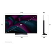 تلفزيون إل جي إيفو CS5 الذكي بشاشة OLED دقة 4K مقاس 55 بوصة يدعم الذكاء الاصطناعي (موديل 2025) OLED55CS5VA-AMAE 