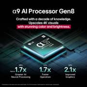 تلفزيون إل جي إيفو CS5 الذكي بشاشة OLED دقة 4K مقاس 55 بوصة يدعم الذكاء الاصطناعي (موديل 2025) OLED55CS5VA-AMAE 