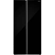 Hitachi Skyline Side By Side Refrigerator 656L Glass Black - HRSN9713ESGBKAE