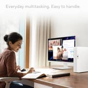 ASUS V500 SFF (2026) Tower Desktop - Intel Core 5-210H / 512GB SSD / 16GB RAM / Shared Intel Graphics / Windows 11 Home / White / Middle East Version - [V501SV-05210H165W]
