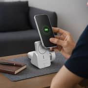 Smartix AirDock 3-in-1 Power Bank 10000mAh White - SP3N1DK