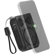 Smartix NomadX Power Bank 10000mAh with Wall Charger Black - SPMPB20C