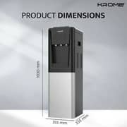 Krome Top & Bottom Loading Water Dispenser - KR-WDTBL3TW