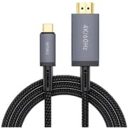 Wiwu Legend TYPE-C to HDMI Cable 1.8m Black - WI-C049