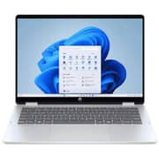 HP OmniBook 5 Flip 2-in-1 Convertible (2026) Laptop - 1st Series / Intel Core 5-120U / 14inch 2K / 512GB SSD / 16GB RAM / Shared Intel Graphics / Windows 11 Home / English & Arabic Keyboard / Glacier Silver / Middle East Version - [14-fp0011nx]