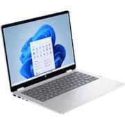 HP OmniBook 5 Flip 2-in-1 Convertible (2026) Laptop - 1st Series / Intel Core 5-120U / 14inch 2K / 512GB SSD / 16GB RAM / Shared Intel Graphics / Windows 11 Home / English & Arabic Keyboard / Glacier Silver / Middle East Version - [14-fp0011nx]