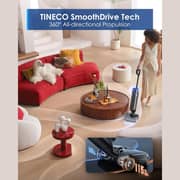 Tineco Floor One S9 Artist Steam Wet Dry Vacuum Cleaner, High-temp Steam Cleaning, 22kPa Suction, 360° SmoothDrive, Anti-Tangle Design, 185°F Flashdry, Long Runtime, 180° Lay-Flat