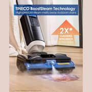 Tineco FLOOR ONE S6 Stretch Steam Corded Wet Dry Vacuum Steam Mop All-in-One, BoostSteam, 160℃ High-temp Steam Cleaning, 180° Lay-Flat, Anti-Tangle Design, FlashDry Self-cleaning