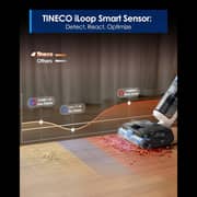 Tineco FLOOR ONE S6 Stretch Steam Corded Wet Dry Vacuum Steam Mop All-in-One, BoostSteam, 160℃ High-temp Steam Cleaning, 180° Lay-Flat, Anti-Tangle Design, FlashDry Self-cleaning