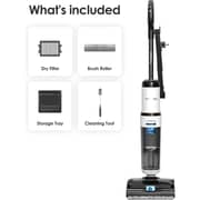 Tineco FLOOR ONE S6 Stretch Steam Corded Wet Dry Vacuum Steam Mop All-in-One, BoostSteam, 160℃ High-temp Steam Cleaning, 180° Lay-Flat, Anti-Tangle Design, FlashDry Self-cleaning
