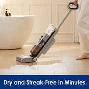 Tineco iFLOOR Y2 Wet Dry Vacuum Cleaner, 1 Litre Water Tank, Edge Cleaning, Anti Tangle for Pet Hair, 25 Minutes Running Time, Self-Cleaning Suction Mop Mop, Lightweight