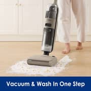 Tineco iFLOOR Y2 Wet Dry Vacuum Cleaner, 1 Litre Water Tank, Edge Cleaning, Anti Tangle for Pet Hair, 25 Minutes Running Time, Self-Cleaning Suction Mop Mop, Lightweight