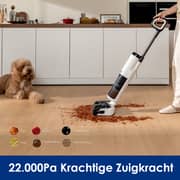 Tineco Floor One S5 Max, Wet & Dry vacuum clearner, Stronger cleaning power 22K PA Suction , spotless everywhere , Anti - Tangle Design , Flashdry 85°C/5min​s , Lay Flat , Dual Edge Cleaning , Runtime up to 45 Mins