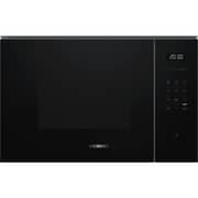 Siemens iQ500 Built-in Microwave with Grill 59x38cm Black - BE555LMB2M