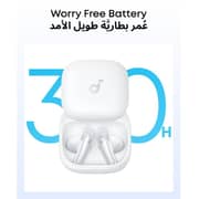 سماعات أذن أنكر ساوندكور ليبرتي لاسلكية لون أبيض