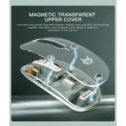 LynxClick Transparent Wireless Mouse Frost Pearl - LC 001