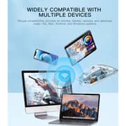 LynxClick Transparent Wireless Mouse Rose Dune - LC 001