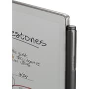 reMarkable Paper Pro Tablet 11.8-inch & Marker Plus Pen with Eraser and a Book Folio Cover in Black Leather