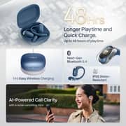 Shokz OpenFit 2+ True Wireless Earbuds Stone Blue