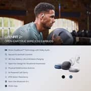 Shokz OpenFit 2+ True Wireless Earbuds Stone Blue