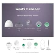 Elvie Electric Breast Pump White/Clear - EP01-01-N1