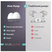 Elvie Electric Breast Pump White/Clear - EP01-01-N1