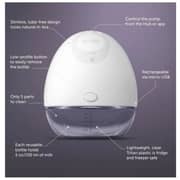 Elvie Double Breast Pump White/Clear - EP01-02-N1