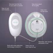 Elvie Stride Electric Breast Pump White - EB01-01-EU