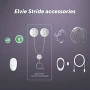 Elvie Stride Double Breast Pump Connect Kit White - EB01-CON02-EU