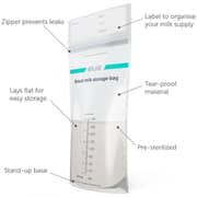 Elvie Breast Milk Storage Bags Clear - ACCS-MSB-100